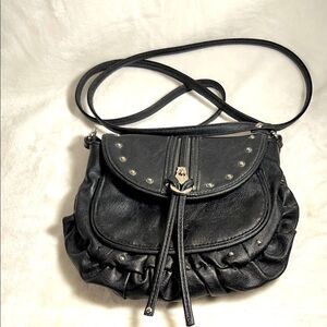 Betsey Johnson Black Crossbody Bag